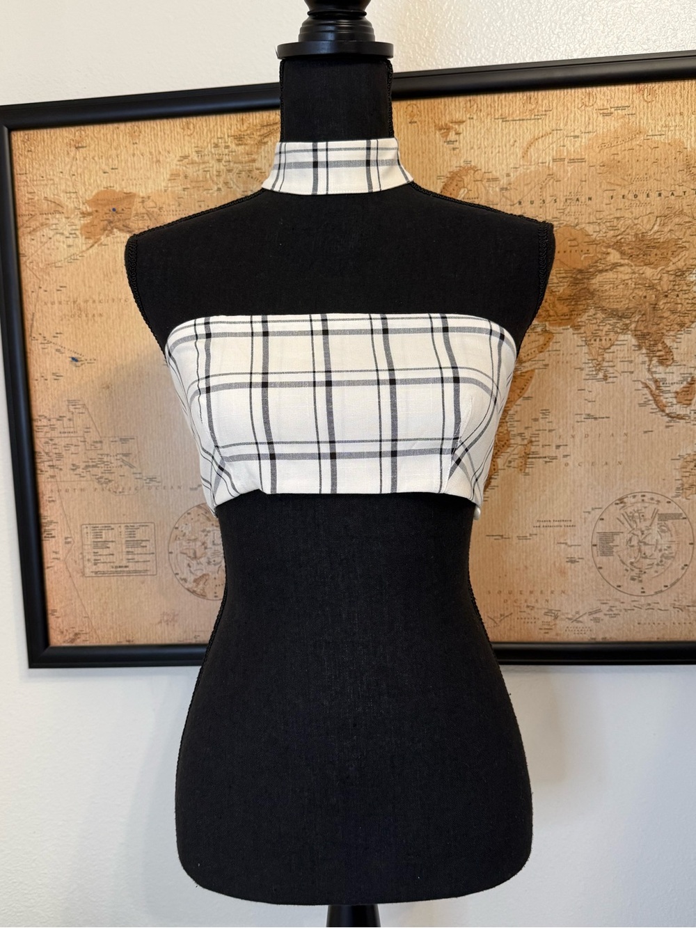 Choosy plaid top size 4